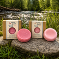 Raspberry Shampoo & Conditioner Bar Set