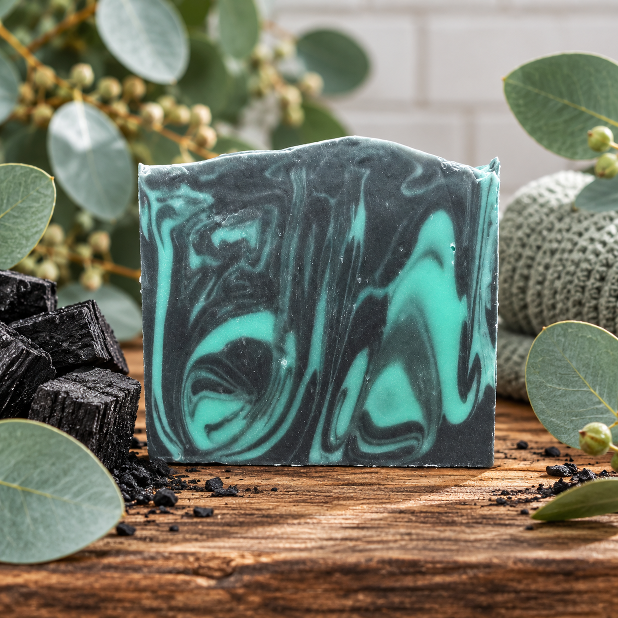 Charcoal Eucalyptus Soap